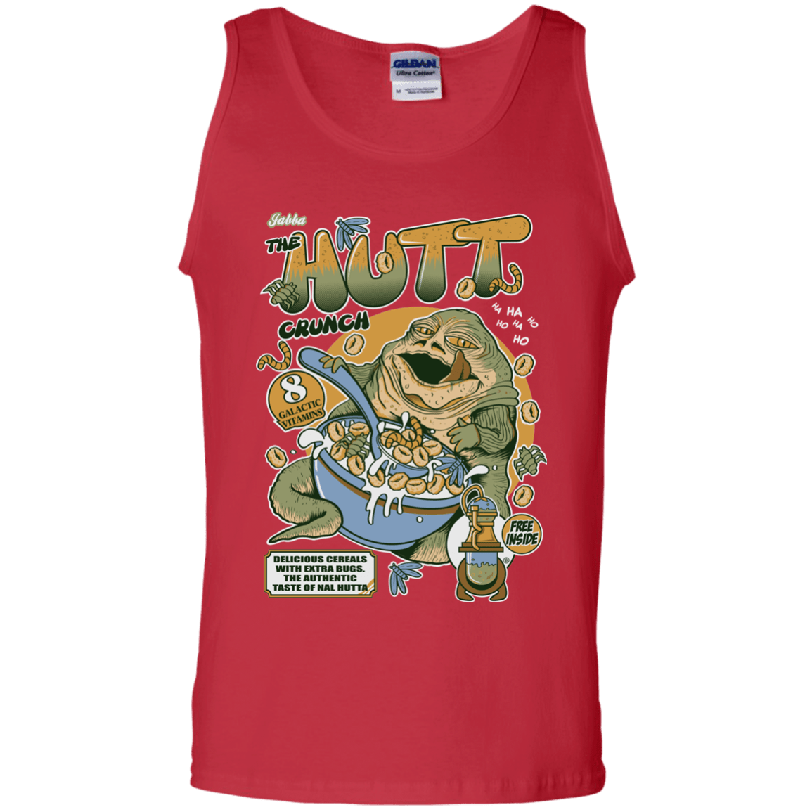 T-Shirts Red / S The Hutt Crunch Men's Tank Top