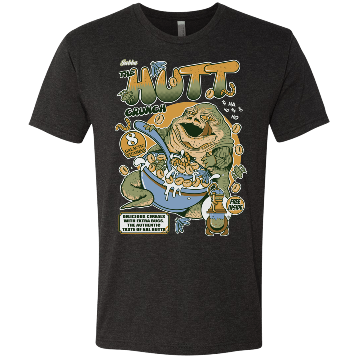 T-Shirts Vintage Black / S The Hutt Crunch Men's Triblend T-Shirt