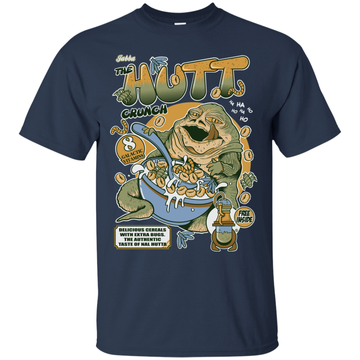 T-Shirts Navy / S The Hutt Crunch T-Shirt