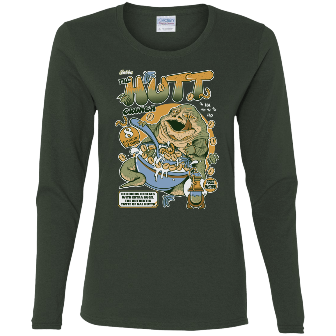 T-Shirts Forest / S The Hutt Crunch Women's Long Sleeve T-Shirt