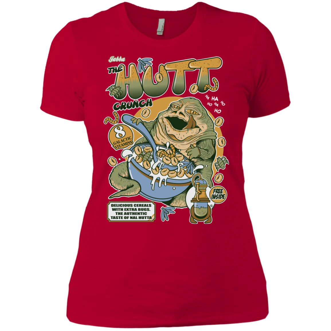 T-Shirts Red / X-Small The Hutt Crunch Women's Premium T-Shirt