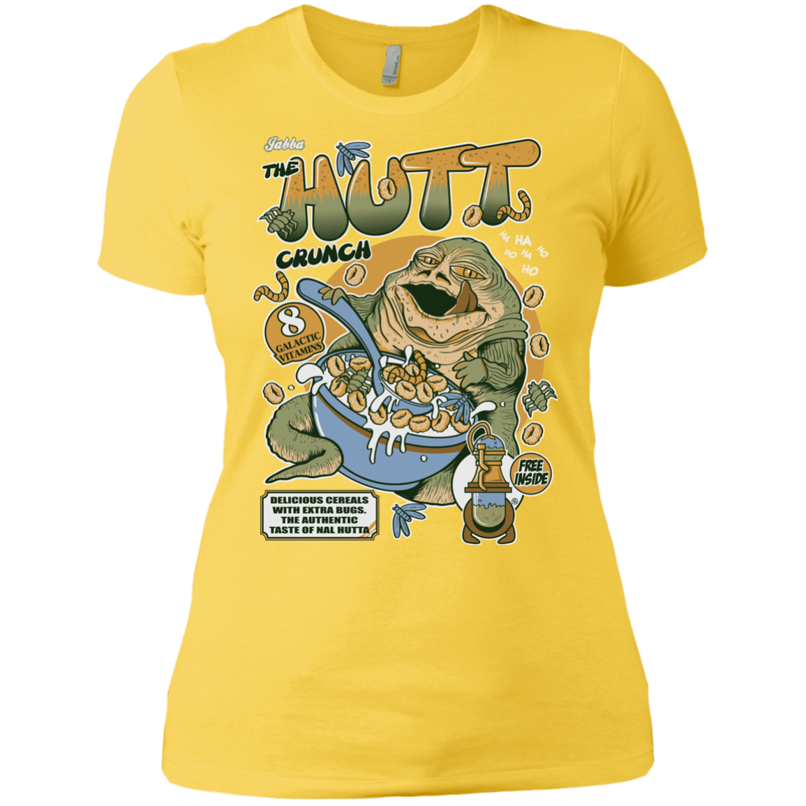 T-Shirts Vibrant Yellow / X-Small The Hutt Crunch Women's Premium T-Shirt