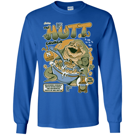 T-Shirts Royal / YS The Hutt Crunch Youth Long Sleeve T-Shirt