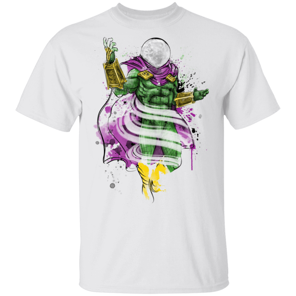 T-Shirts White / S The Illusionist Watercolor T-Shirt