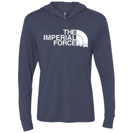 T-Shirts Vintage Navy / X-Small The Imperial force Triblend Long Sleeve Hoodie Tee