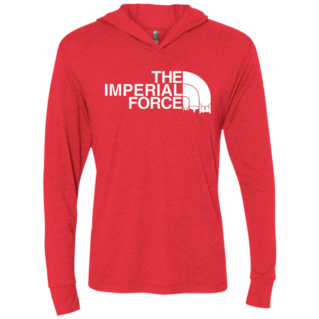 T-Shirts Vintage Red / X-Small The Imperial force Triblend Long Sleeve Hoodie Tee