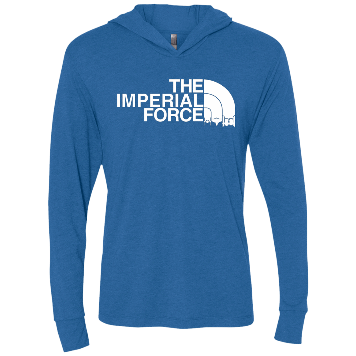 T-Shirts Vintage Royal / X-Small The Imperial force Triblend Long Sleeve Hoodie Tee