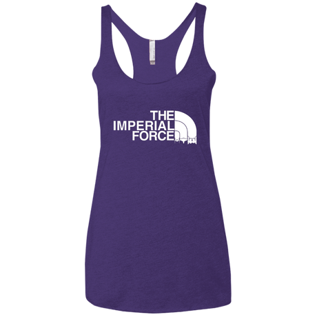 T-Shirts Purple / X-Small The Imperial force Women's Triblend Racerback Tank