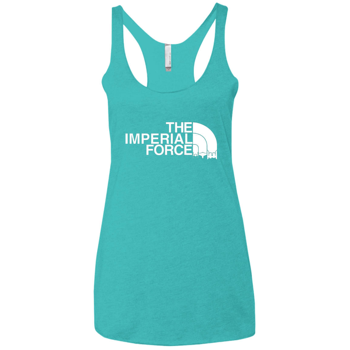T-Shirts Tahiti Blue / X-Small The Imperial force Women's Triblend Racerback Tank