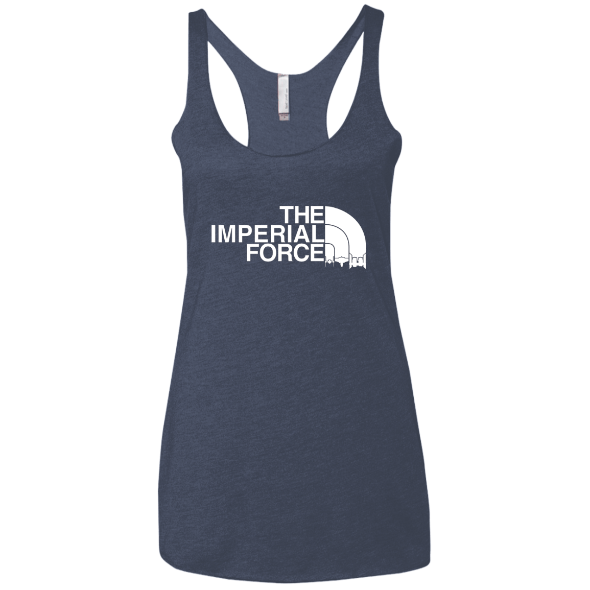 T-Shirts Vintage Navy / X-Small The Imperial force Women's Triblend Racerback Tank