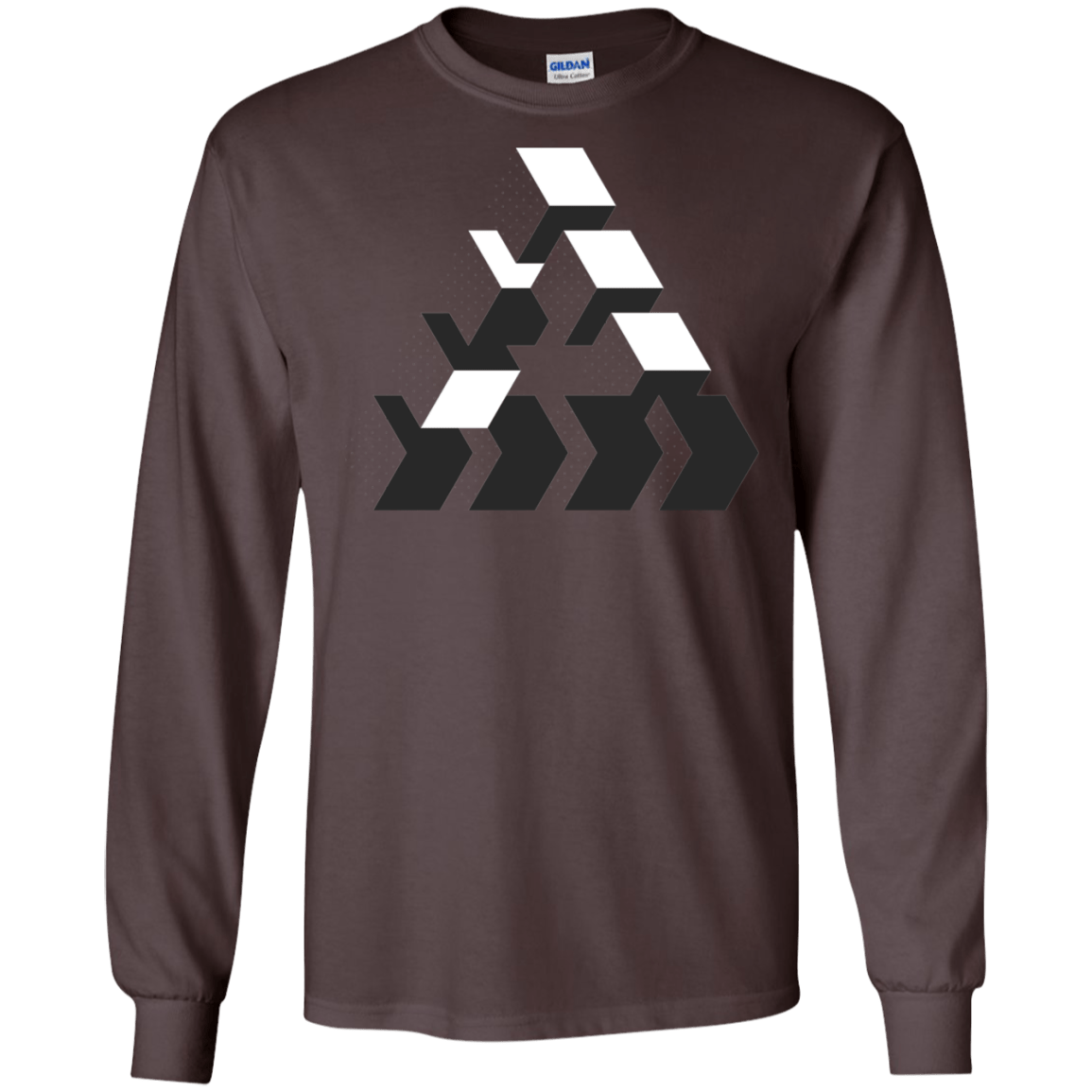 T-Shirts Dark Chocolate / S The Impossible Men's Long Sleeve T-Shirt