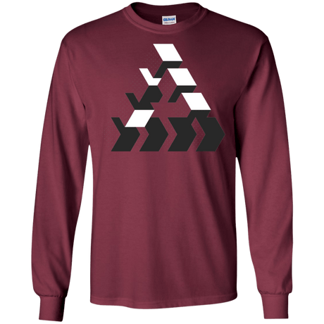 T-Shirts Maroon / S The Impossible Men's Long Sleeve T-Shirt