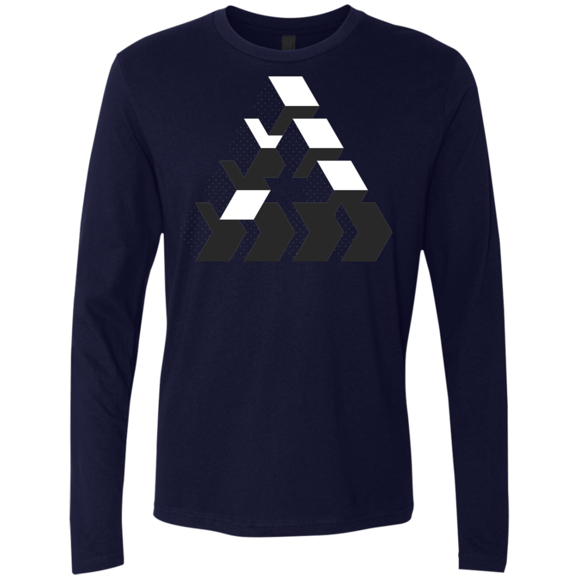 T-Shirts Midnight Navy / S The Impossible Men's Premium Long Sleeve