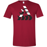 T-Shirts Cardinal Red / S The Impossible Men's Semi-Fitted Softstyle