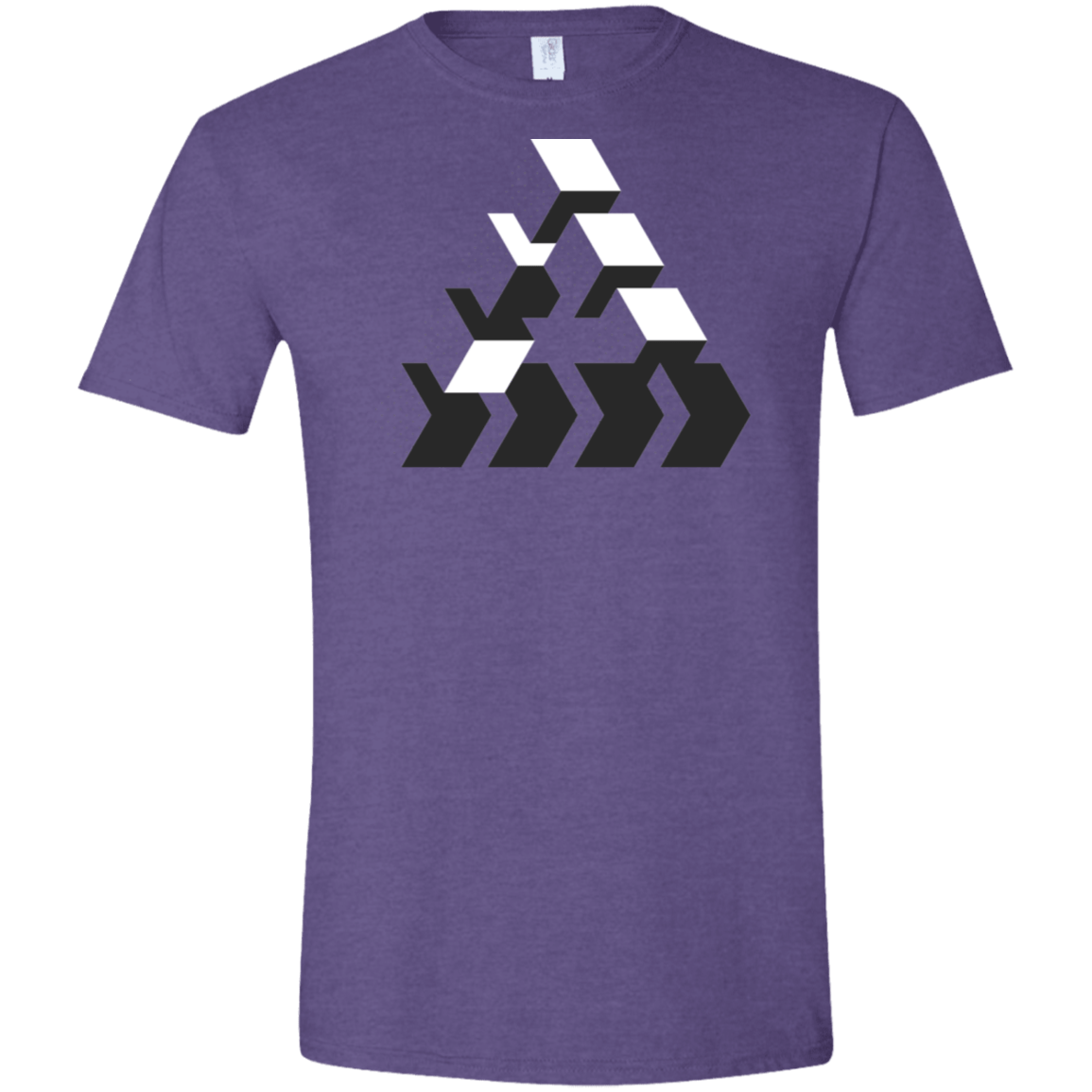 T-Shirts Heather Purple / S The Impossible Men's Semi-Fitted Softstyle