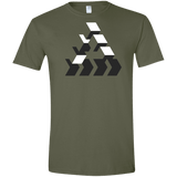 T-Shirts Military Green / S The Impossible Men's Semi-Fitted Softstyle