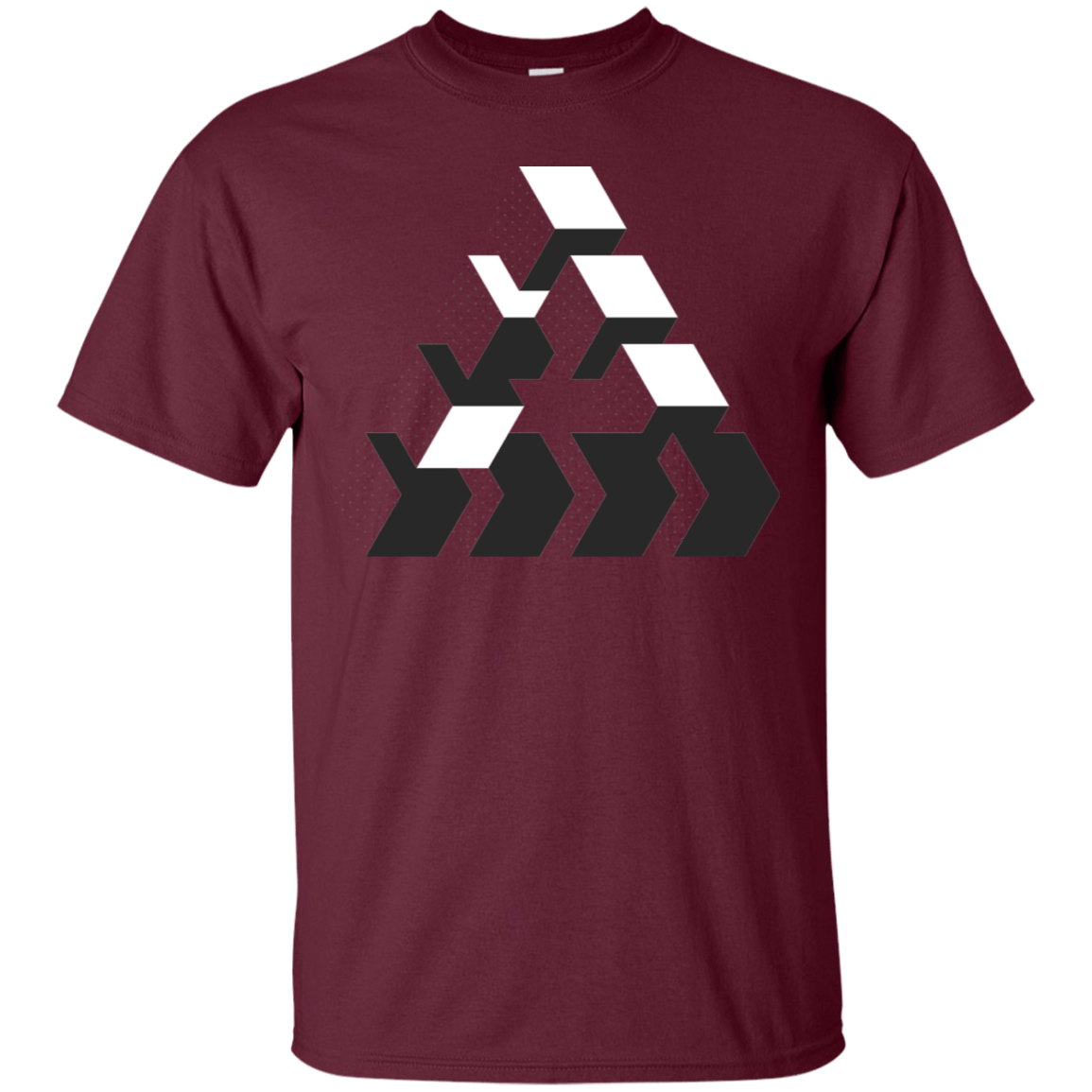 T-Shirts Maroon / S The Impossible T-Shirt