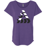 T-Shirts Purple Rush / X-Small The Impossible Triblend Dolman Sleeve