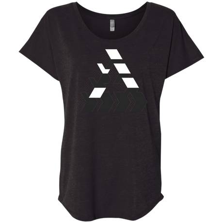 T-Shirts Vintage Black / X-Small The Impossible Triblend Dolman Sleeve