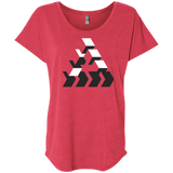 T-Shirts Vintage Red / X-Small The Impossible Triblend Dolman Sleeve