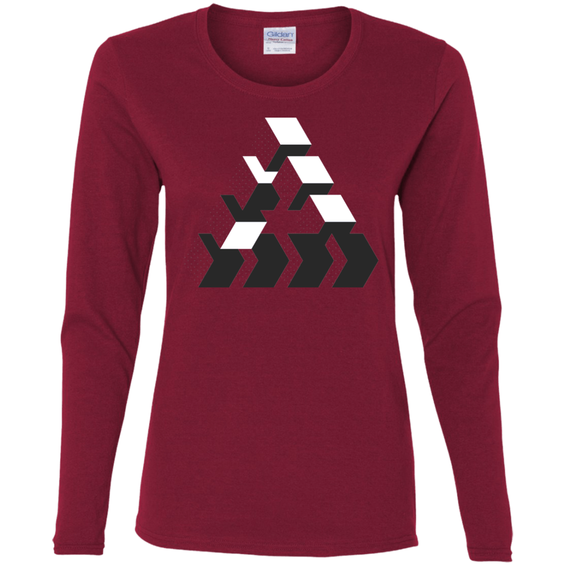 T-Shirts Cardinal / S The Impossible Women's Long Sleeve T-Shirt