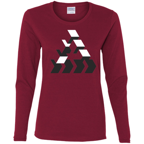 T-Shirts Cardinal / S The Impossible Women's Long Sleeve T-Shirt