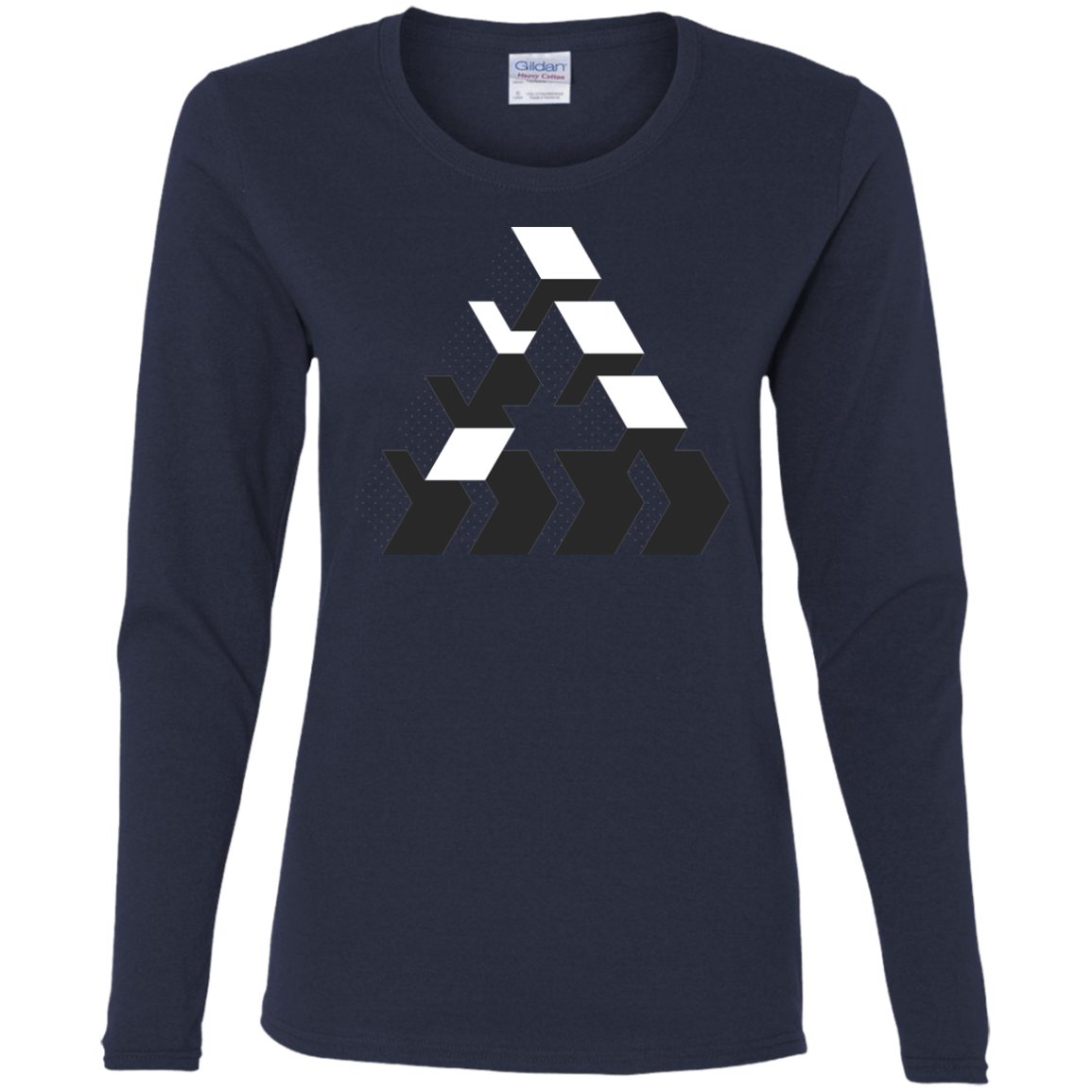 T-Shirts Navy / S The Impossible Women's Long Sleeve T-Shirt