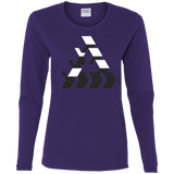 T-Shirts Purple / S The Impossible Women's Long Sleeve T-Shirt