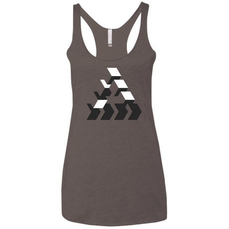 T-Shirts Macchiato / X-Small The Impossible Women's Triblend Racerback Tank