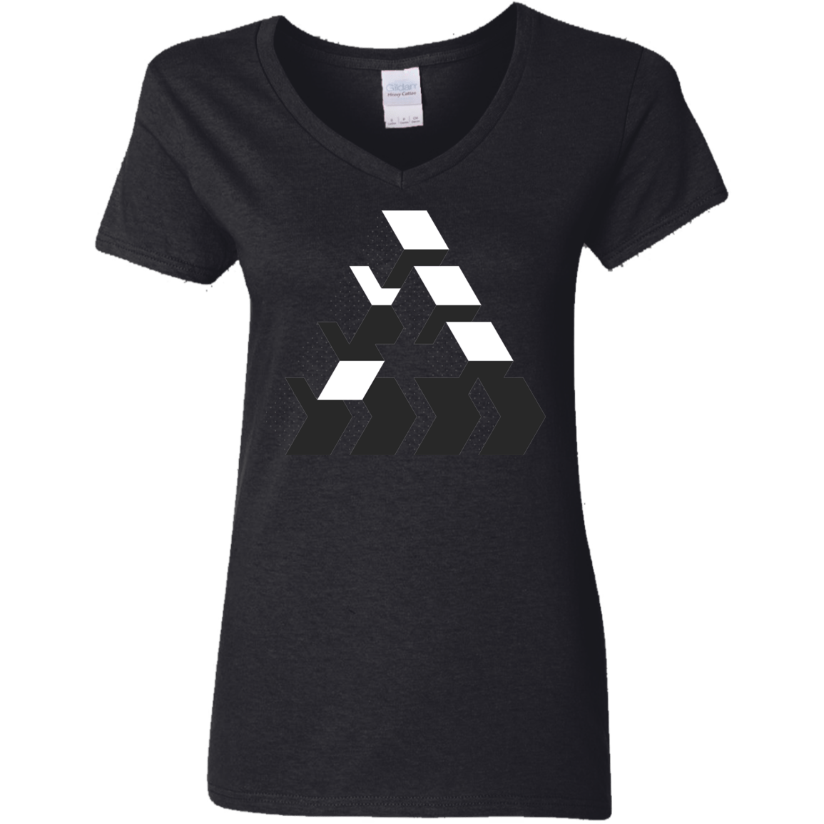 T-Shirts Black / S The Impossible Women's V-Neck T-Shirt