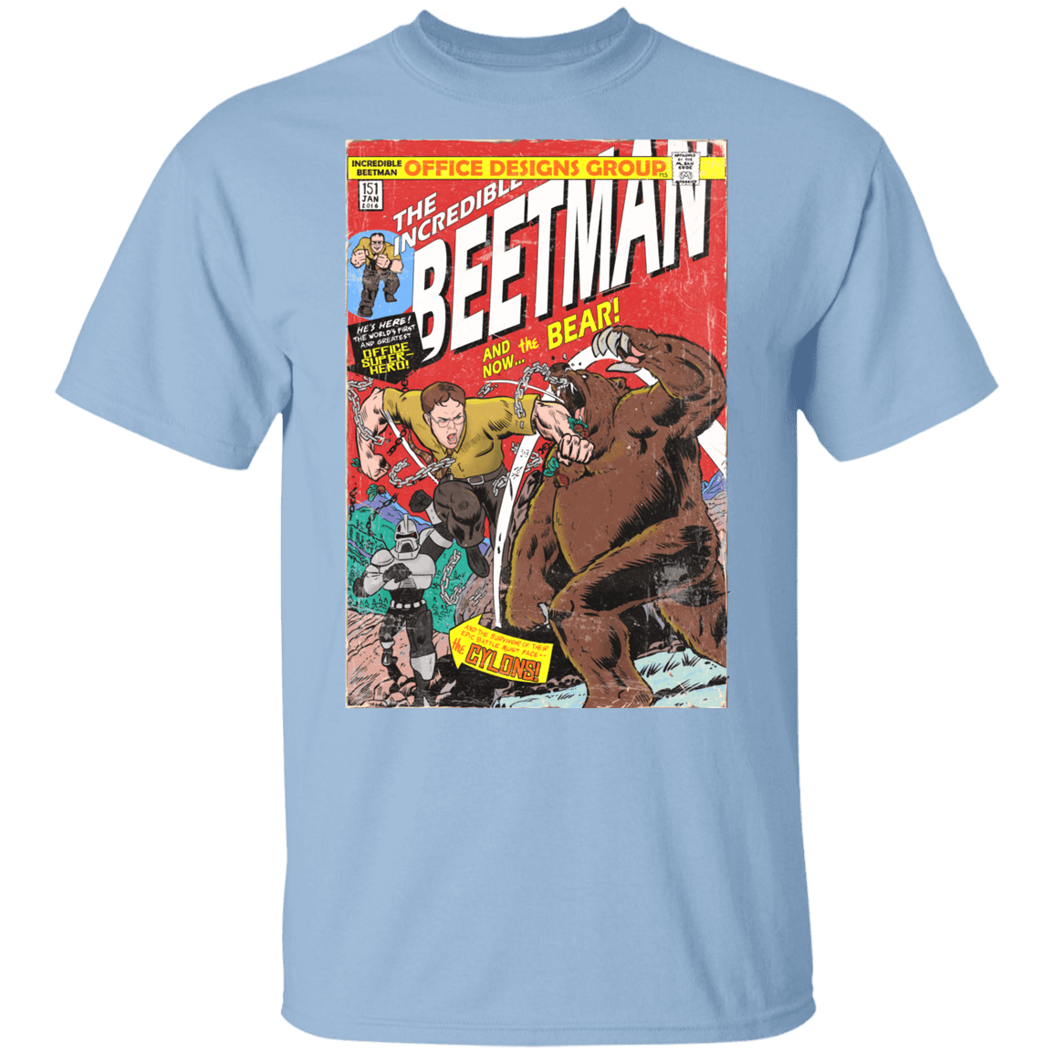 T-Shirts Light Blue / YXS The Incredible Beetman Youth T-Shirt