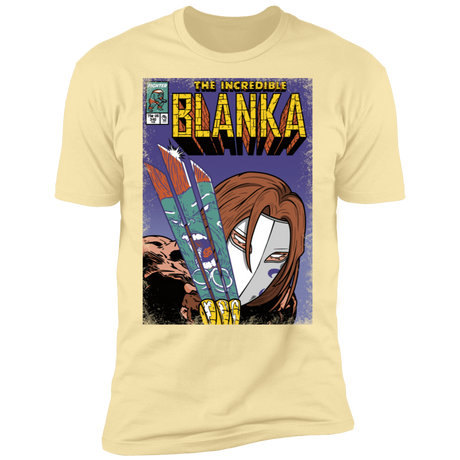 T-Shirts Banana Cream / S The Incredible Blanka Men's Premium T-Shirt