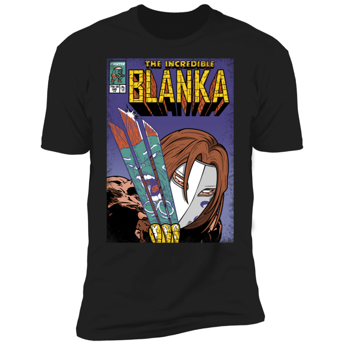 T-Shirts Black / S The Incredible Blanka Men's Premium T-Shirt