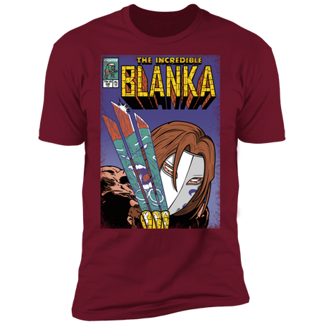 T-Shirts Cardinal / S The Incredible Blanka Men's Premium T-Shirt