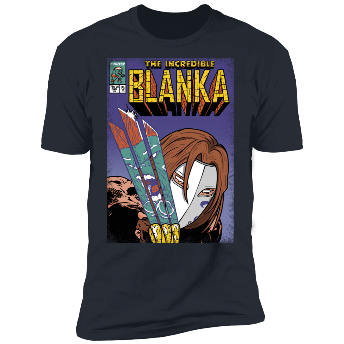 T-Shirts Indigo / S The Incredible Blanka Men's Premium T-Shirt