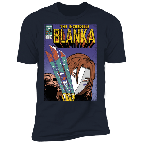 T-Shirts Midnight Navy / S The Incredible Blanka Men's Premium T-Shirt