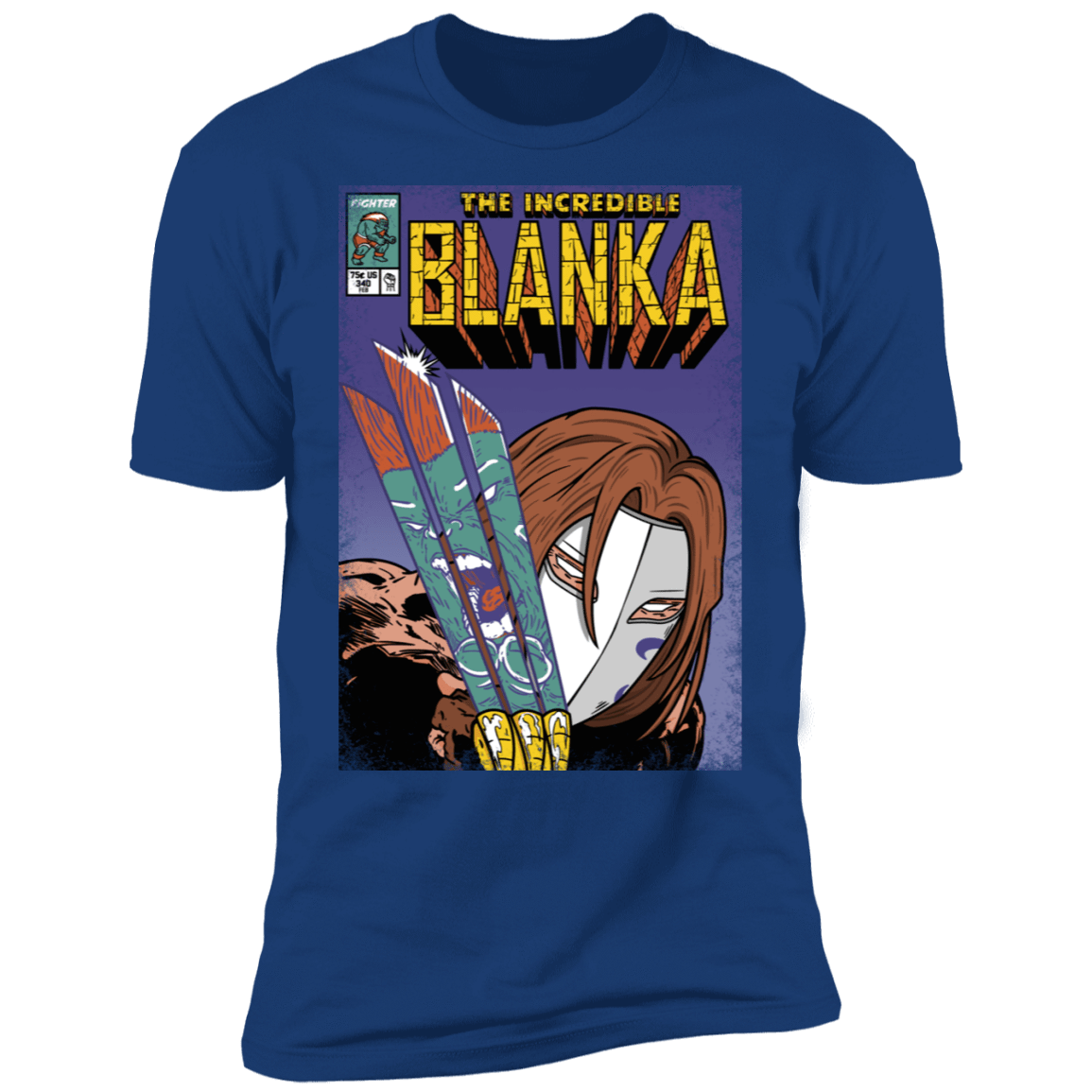T-Shirts Royal / S The Incredible Blanka Men's Premium T-Shirt