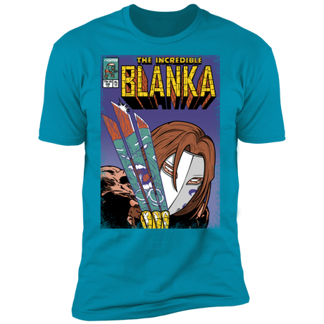 T-Shirts Turquoise / S The Incredible Blanka Men's Premium T-Shirt