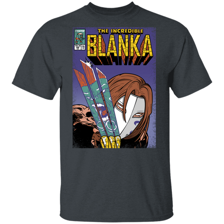 T-Shirts Dark Heather / YXS The Incredible Blanka Youth T-Shirt