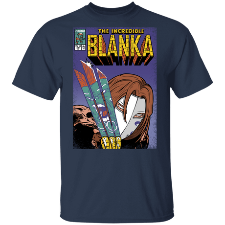 T-Shirts Navy / YXS The Incredible Blanka Youth T-Shirt