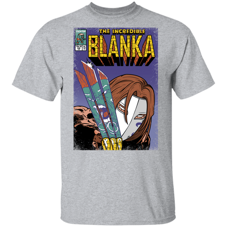 T-Shirts Sport Grey / YXS The Incredible Blanka Youth T-Shirt