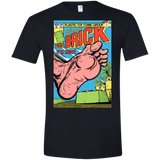 T-Shirts Black / S The Incredible Brick Men's Semi-Fitted Softstyle