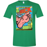 T-Shirts Heather Irish Green / S The Incredible Brick Men's Semi-Fitted Softstyle