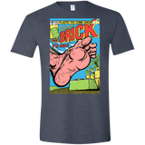 T-Shirts Heather Navy / S The Incredible Brick Men's Semi-Fitted Softstyle