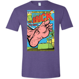 T-Shirts Heather Purple / S The Incredible Brick Men's Semi-Fitted Softstyle