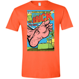 T-Shirts Orange / S The Incredible Brick Men's Semi-Fitted Softstyle