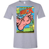 T-Shirts Sport Grey / X-Small The Incredible Brick Men's Semi-Fitted Softstyle