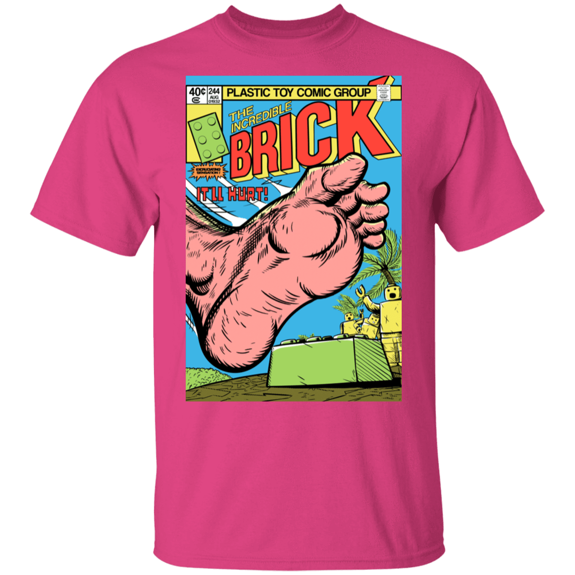 T-Shirts Heliconia / S The Incredible Brick T-Shirt