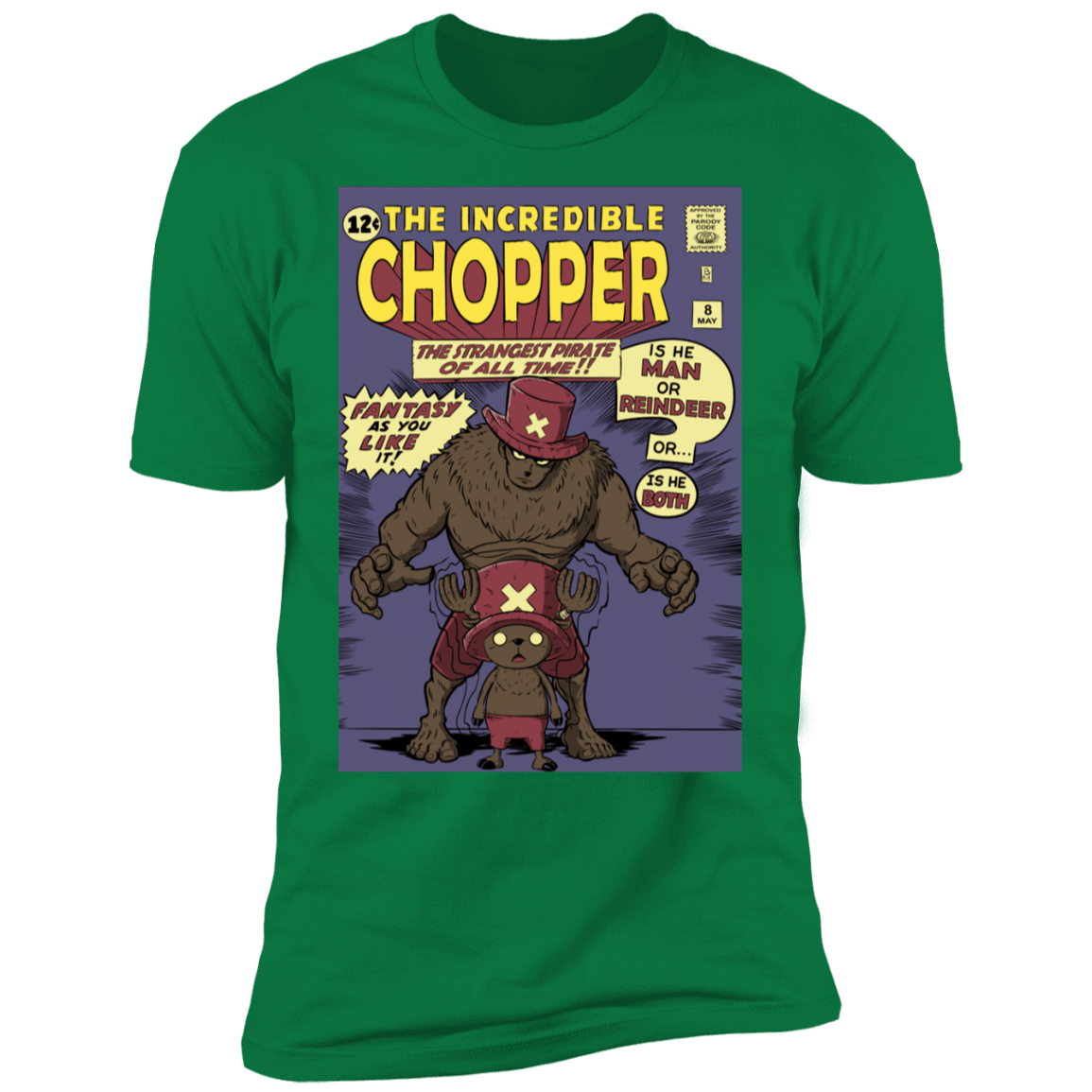 T-Shirts Kelly Green / S The Incredible Chopper Men's Premium T-Shirt
