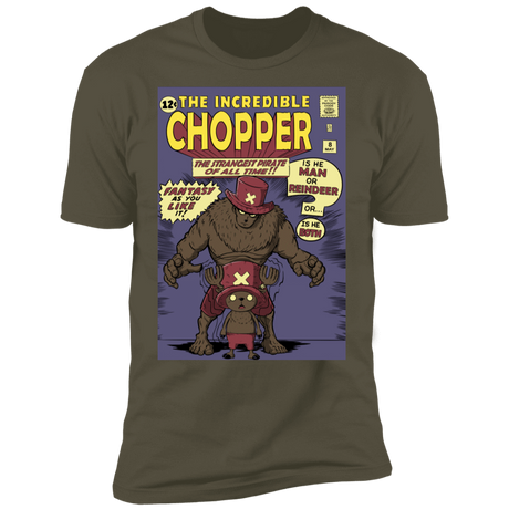 T-Shirts Military Green / S The Incredible Chopper Men's Premium T-Shirt